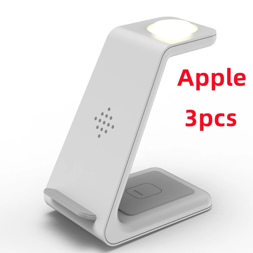 3-in-1 Foldable Magnetic Wireless Charging Station