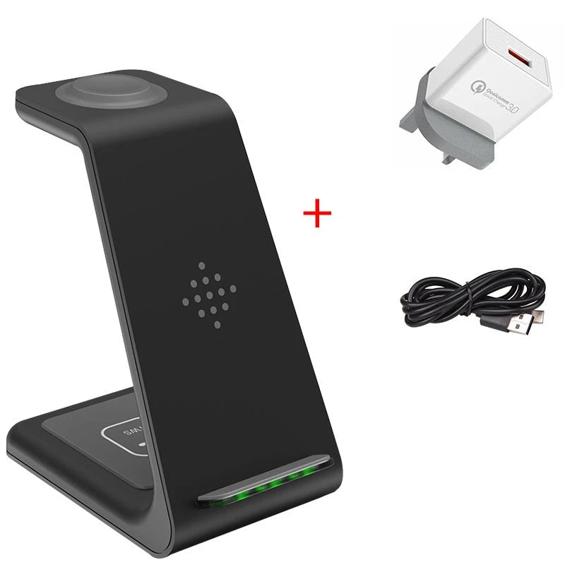 3-in-1 Foldable Magnetic Wireless Charging Station