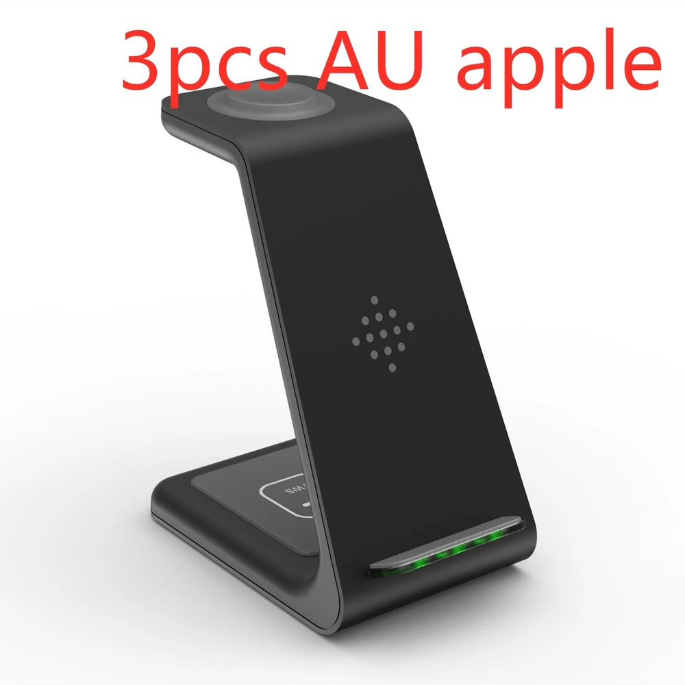 3-in-1 Foldable Magnetic Wireless Charging Station