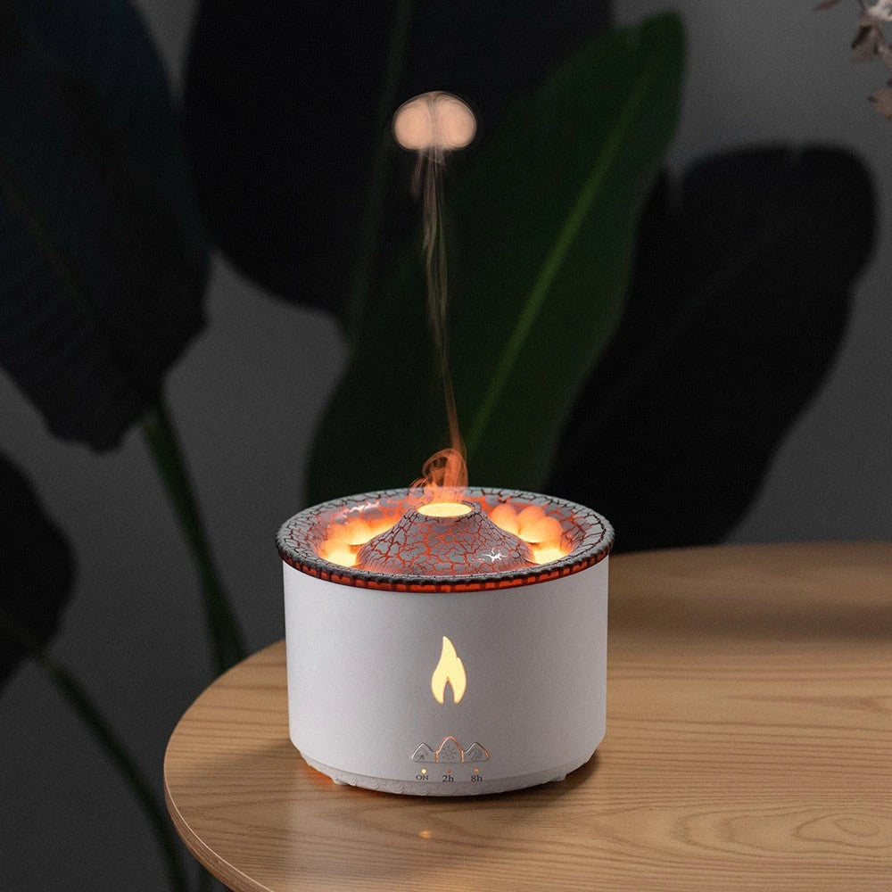 Volcano Flame Ultrasonic Essential Oil Diffuser